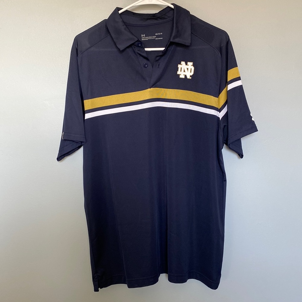 Under Armour Notre Dame polo